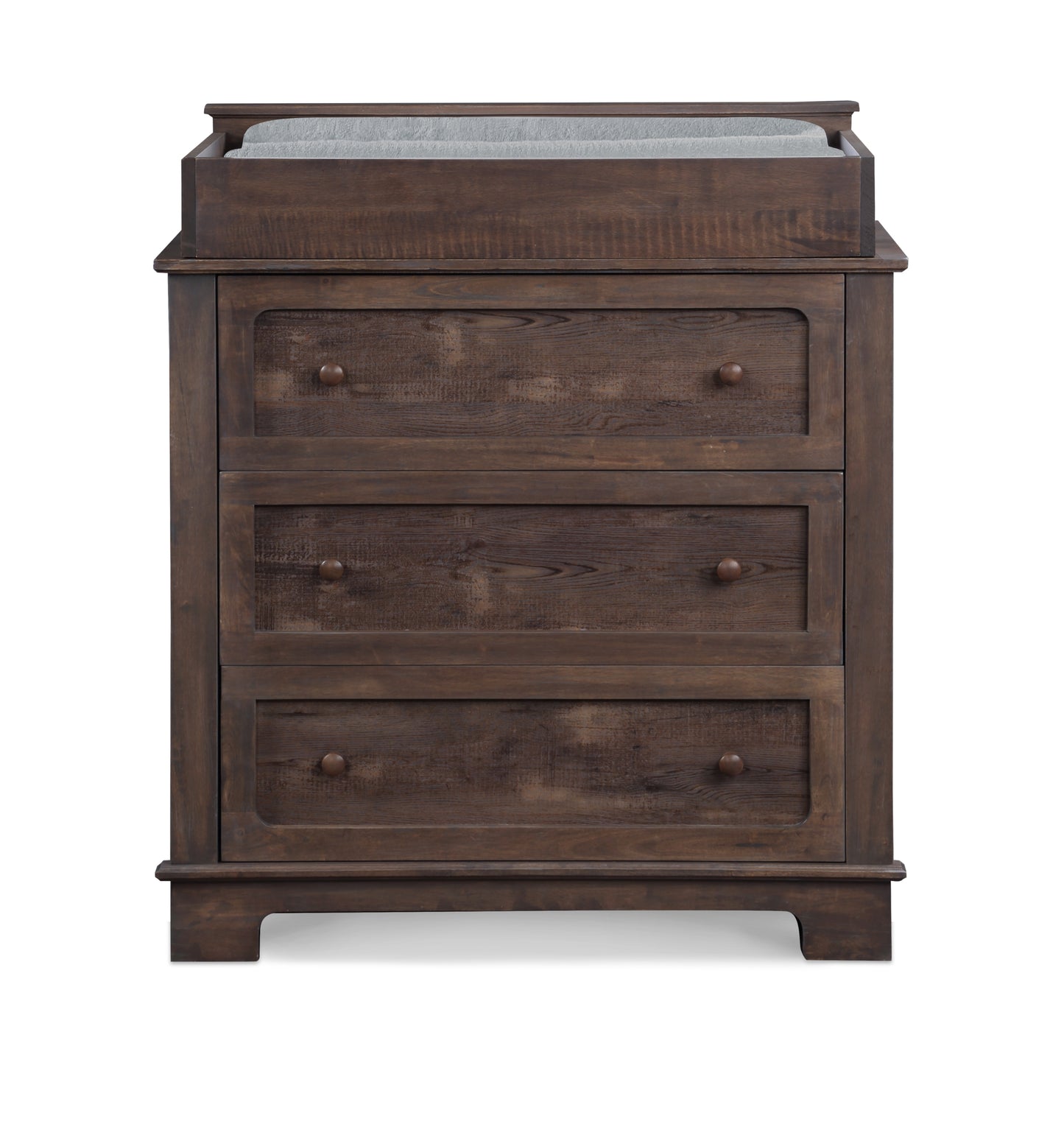 Grayson Changing Station Rustic Barnwood