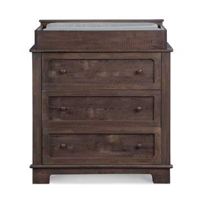 Grayson 3 Drawer Dresser Rustic Barnwood