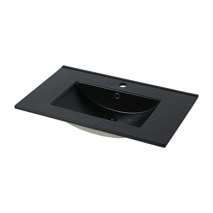 Bathroom Vanity Ceramic Top-BLACK