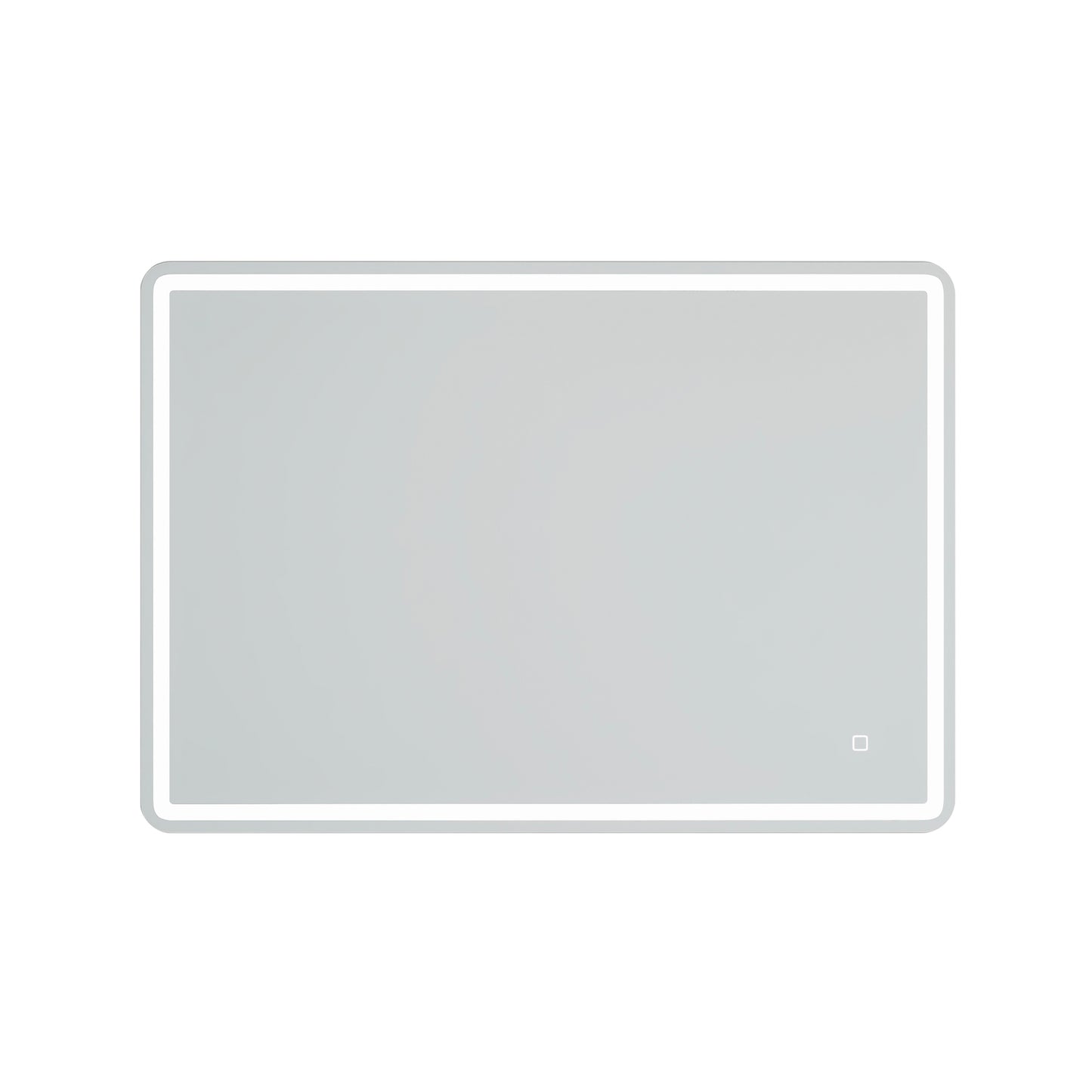 40 x 28 in.  Large Rectangular Frameless Wall-Mount Anti-Fog Bluetooth LED Light Bathroom Vanity Mirror