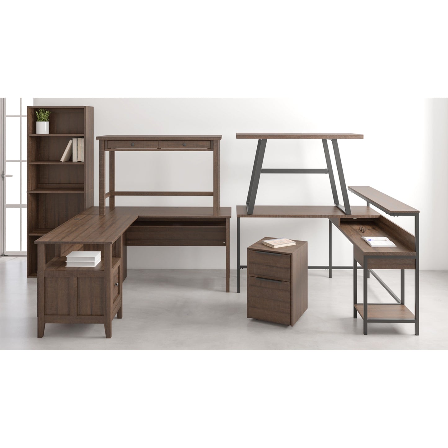 Ashley Camiburg Casual Home Office L-Desk with Storage H283-24