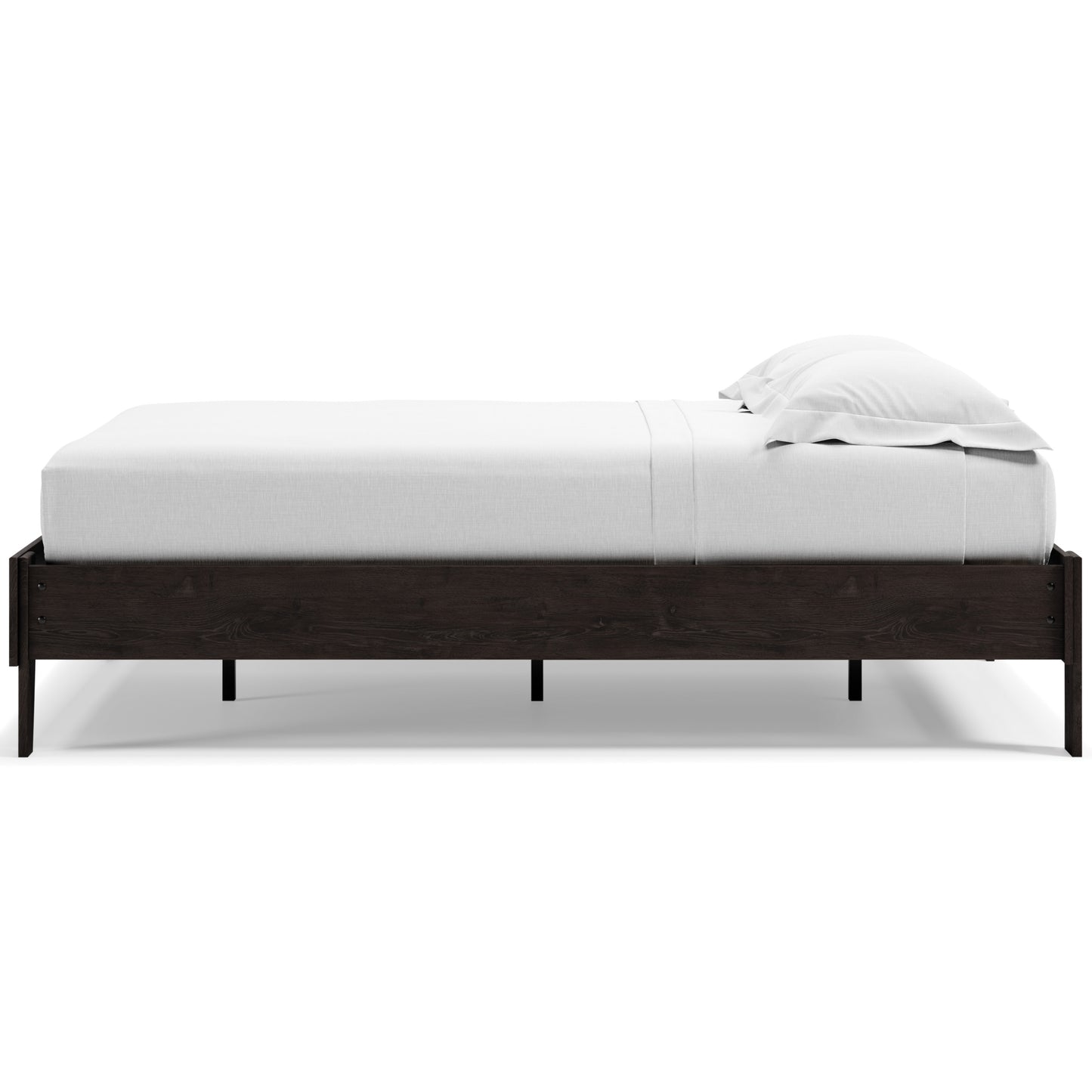 Ashley Piperton Black Contemporary Full Platform Bed EB5514-112