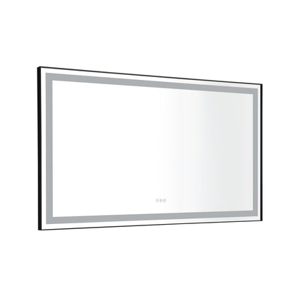 LTL needs to consult the warehouse address LED Lighted Bathroom Wall Mounted Mirror with High Lumen+Anti-Fog Separately Control