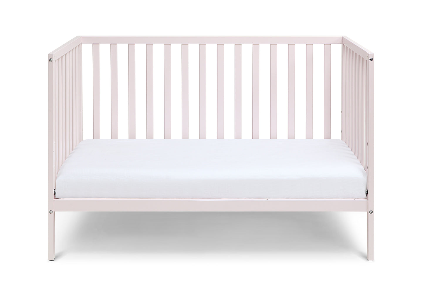 Palmer 3-in-1 Convertible Island Crib Pastel Pink