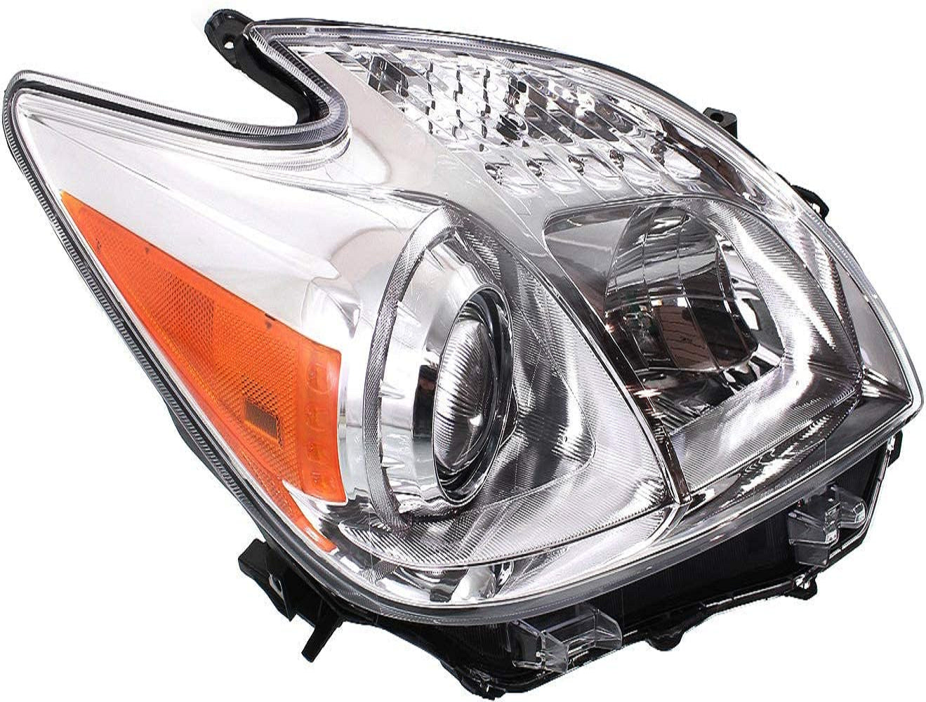 LEAVAN Headlight Headlamp LH & RH Pair Driver & Passenger Set Halogen for 2012-2015 Toyota Prius