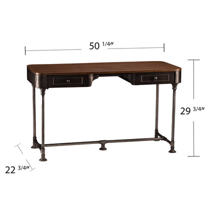 Edison 2-Drawer  Desk