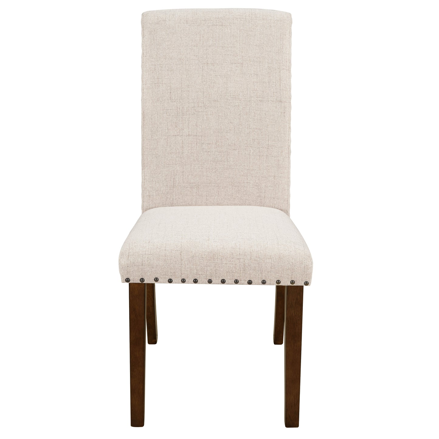 Orisfur. Upholstered Dining Chairs - Dining Chairs Set of 2 Fabric Dining Chairs with Copper Nails