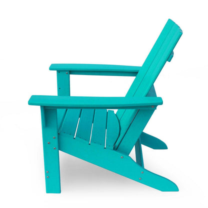 Panagiota Outdoor Resin Adirondack Chair