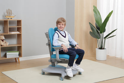 Ergonomic Height Adjustable Kids Chair Model C07/Blue