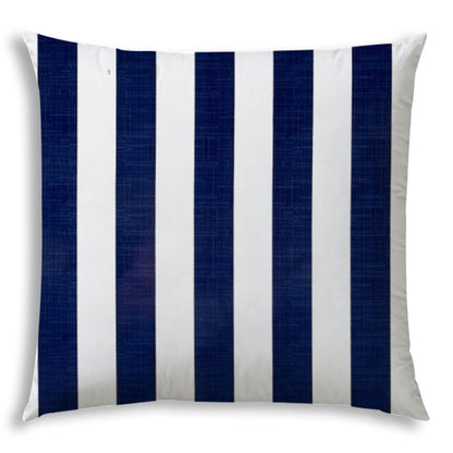 CABANA SMALL Navy Indoor/Outdoor Pillow - Sewn Closure