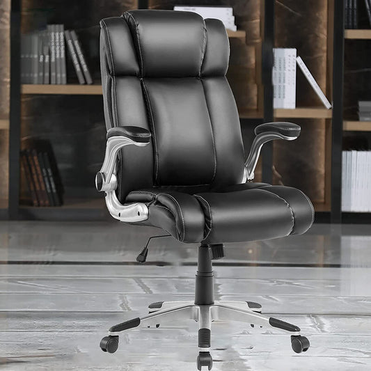 Vanbow.Adjustable rotary office executive chair/PU leather