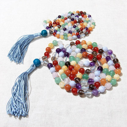 Chakra Psychic Mala - High-Energy Gemstones by Tiny Rituals