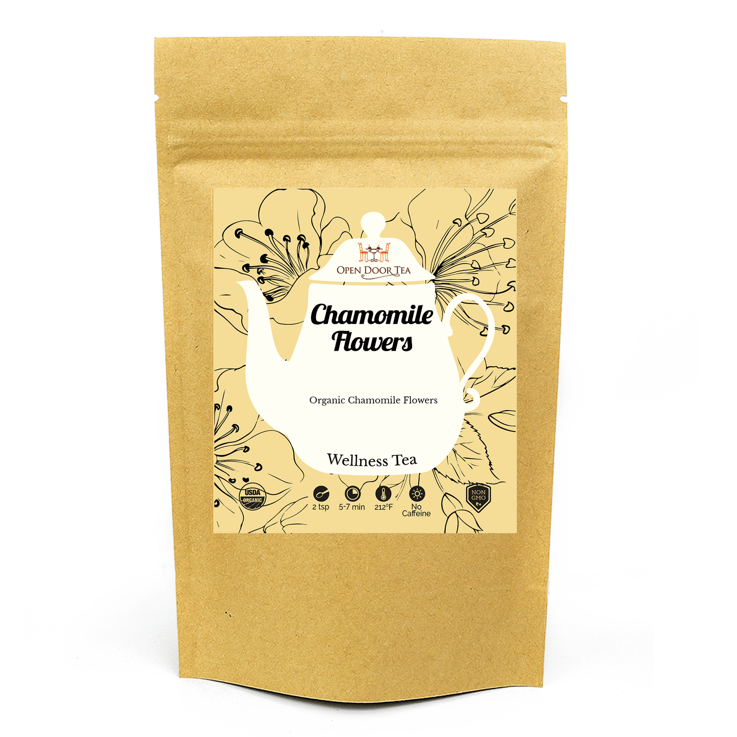 Chamomile Flowers by Open Door Tea