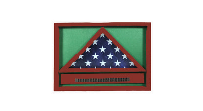 Police/Fire Retirement shadow box by The Military Gift Store