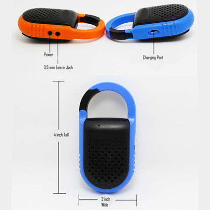 Clip N Go Bluetooth Speaker and Handsfree Speakerphone by VistaShops