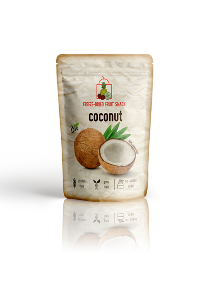 Freeze-Dried Organic Coconut Snack by The Rotten Fruit Box