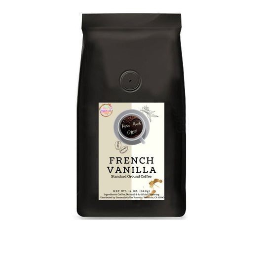 French Vanilla Coffee 12 oz by Popin Peach LLC