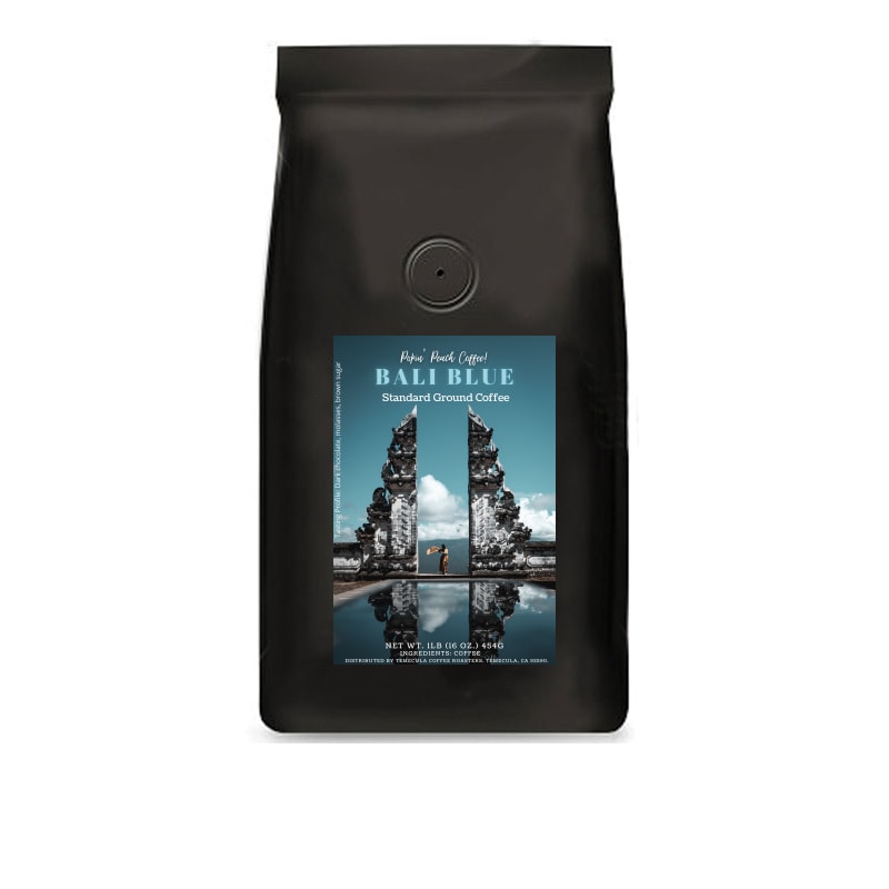 Bali Blue Coffee 1lbs by Popin Peach LLC