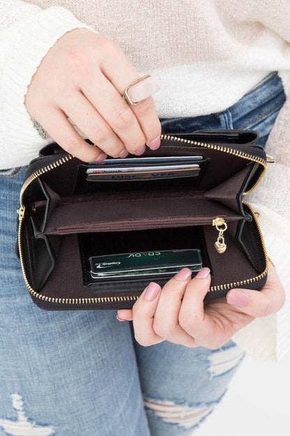 Cross Body Convertible Wallet by VYSN