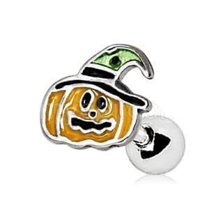 Halloween Pumpkin Cartilage Earring by Fashion Hut Jewelry