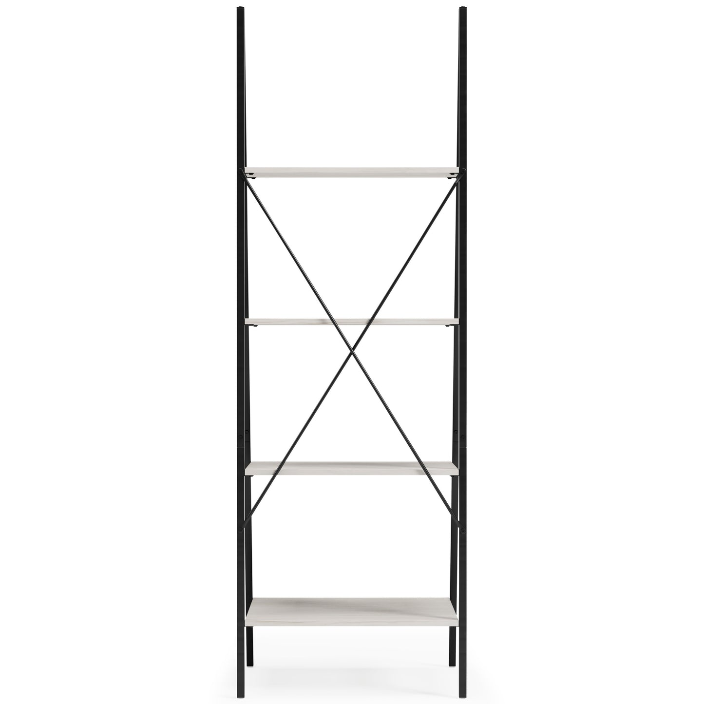 Ashley Bayflynn White+Black Casual Bookcase H288-17