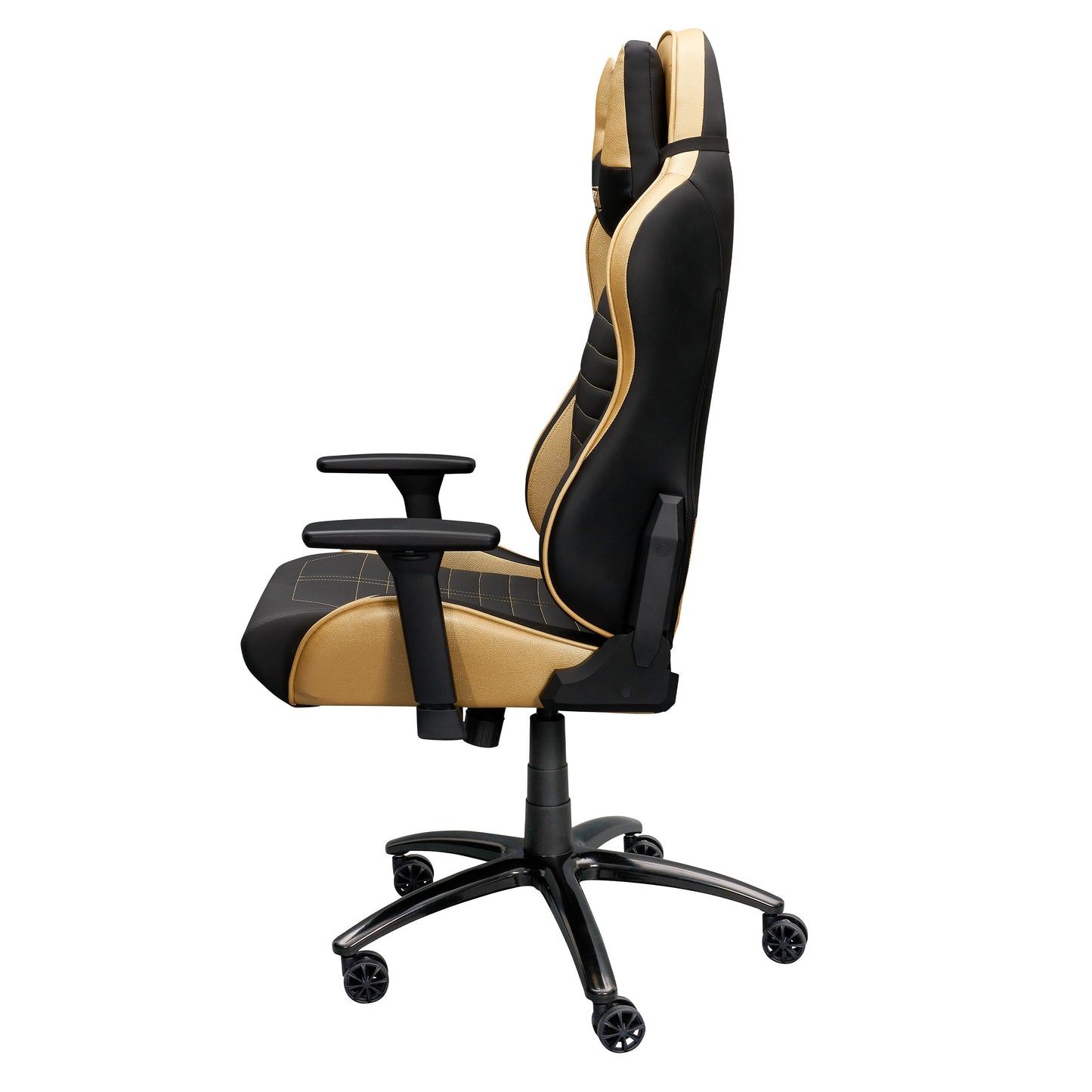 Techni Sport Ergonomic Racing Style Gaming  Chair - Golden