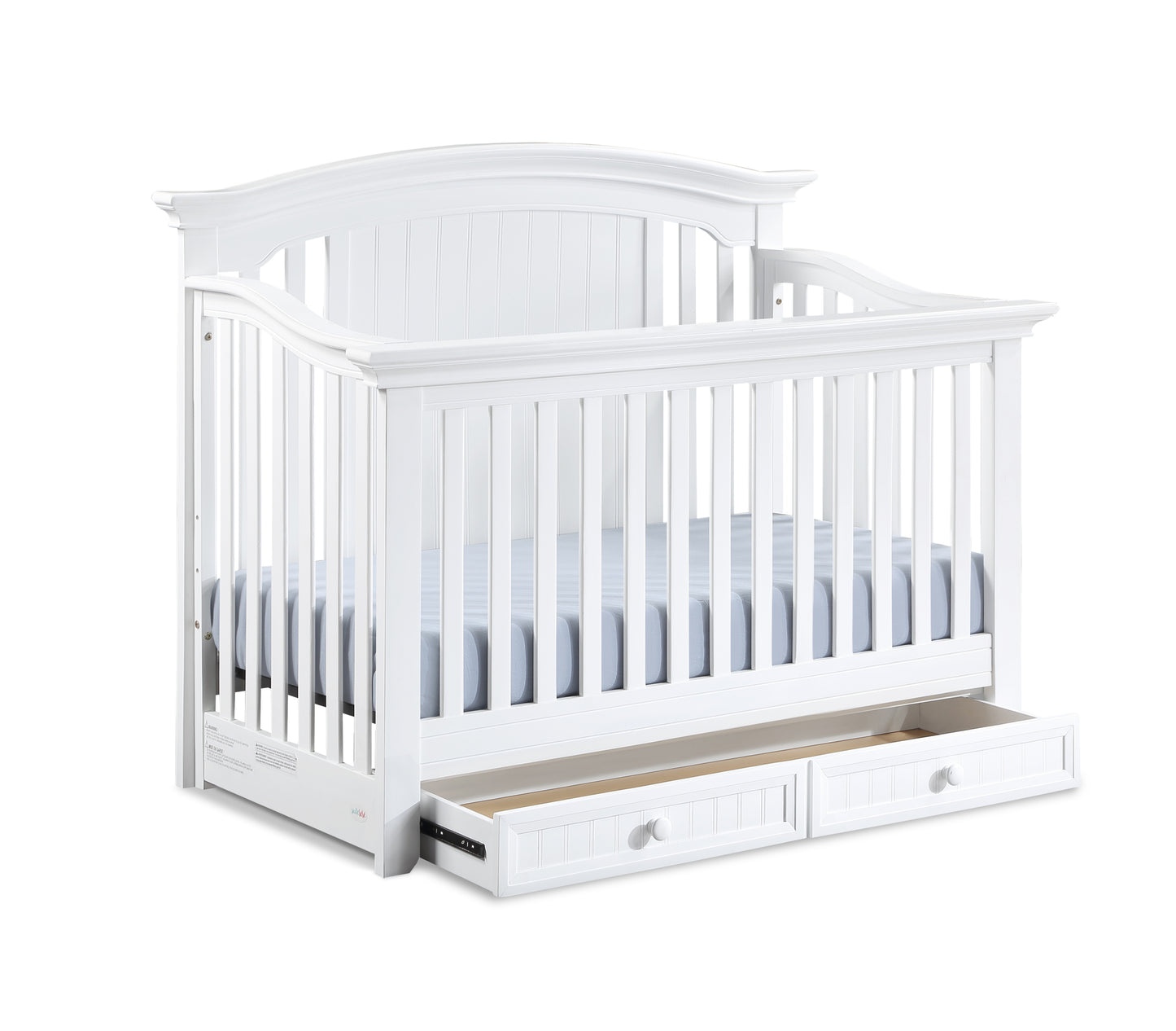 Winchester 4-in-1 Convertible Crib White