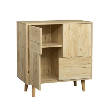 Sideboard, with four storage spaces, restaurant sideboard, entrance channel basement, bedroom and living room,oak