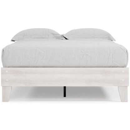 Ashley Paxberry White+Black Casual Full Platform Bed EB1811-112