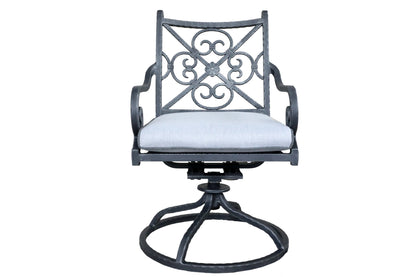 Swivel Rocker, Blue, Set of 2