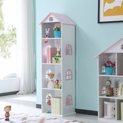 Kids Funnel Manhattan Pink Dollhouse Bookcase