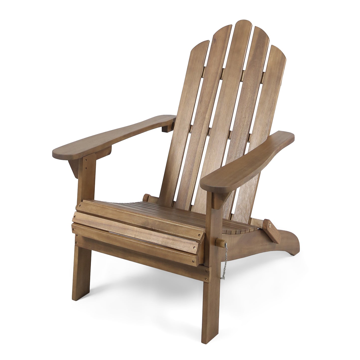 Hollywood outdoor foldable solid wood ADIRONDACK  Dark Brown chair