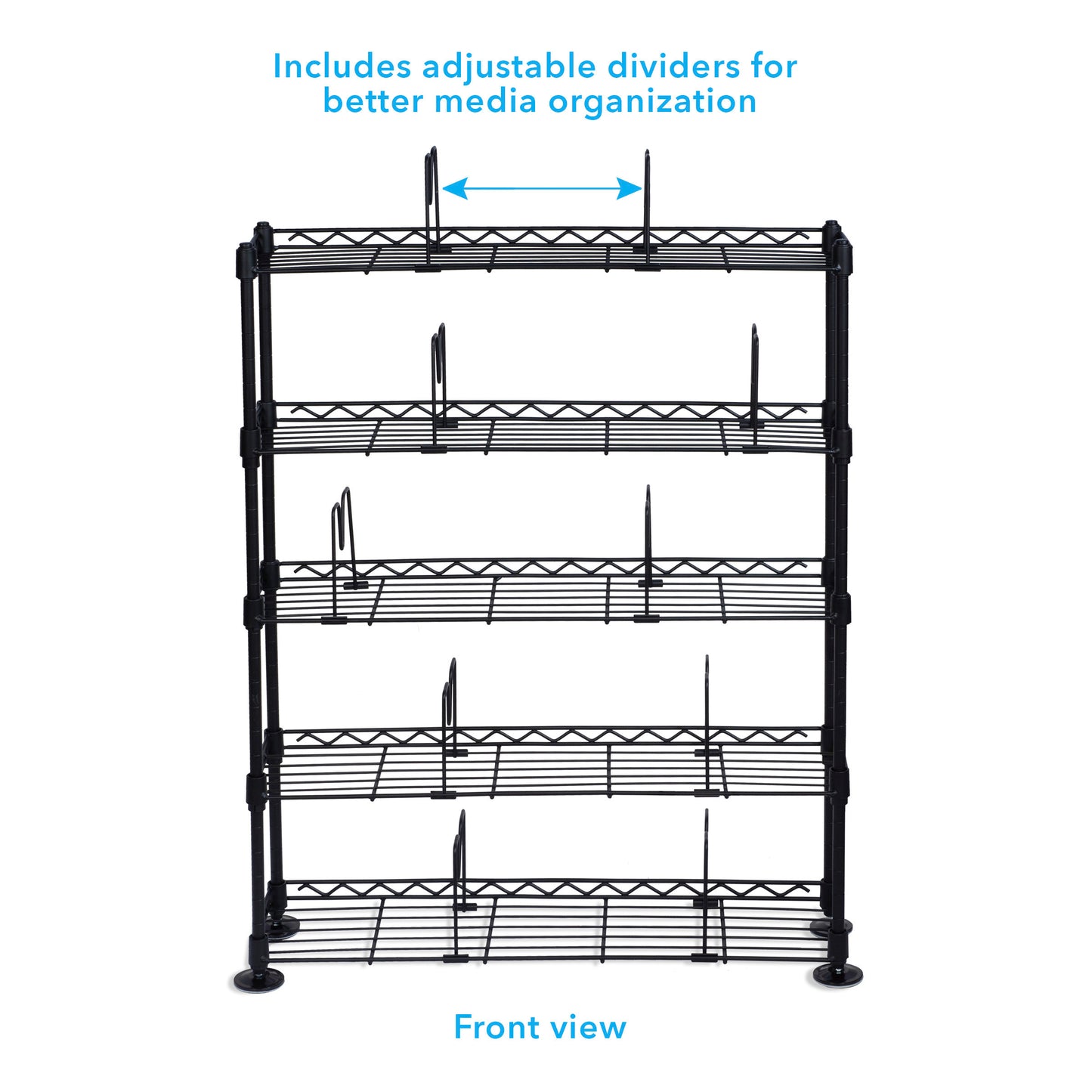 Atlantic Maxsteel Multimedia Rack 25.13x7.25x30.25"H                Lbs 10.70