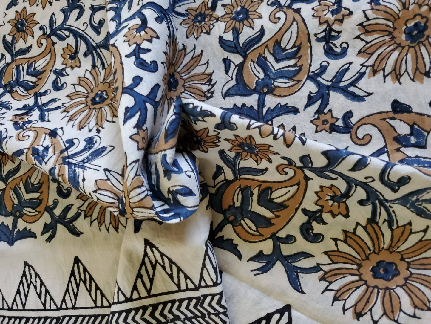 Paisely Print - Hand Block Printed by OMSutra