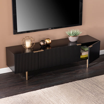 Pilston 4-Door Media Console - Black