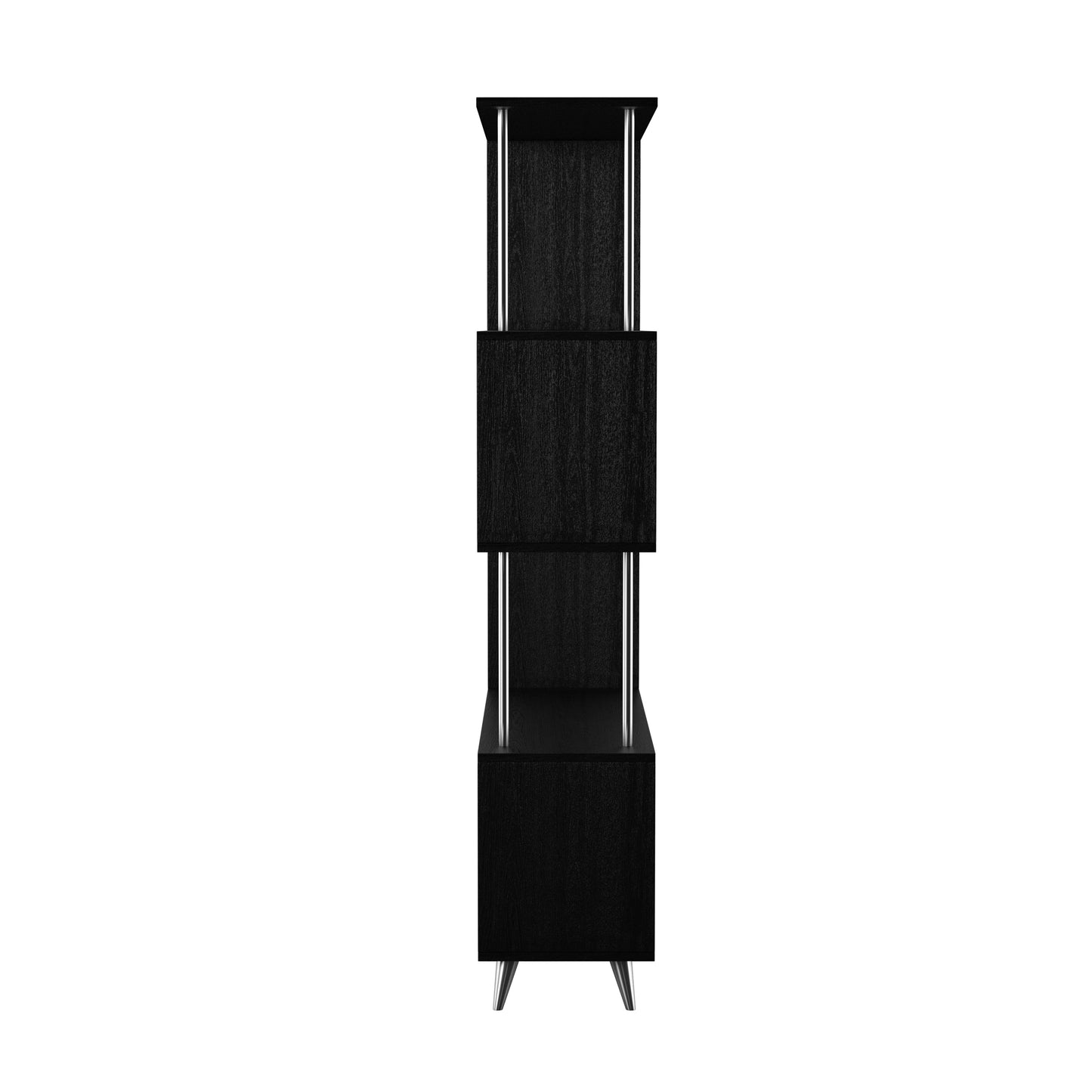 Beckerman Asymmetrical Etagere - Black