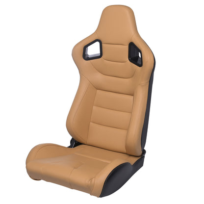 RACING SEAT BEIDGE  COLOR PVC LEATHER WITH DOULBE SLIDERS  2PCS