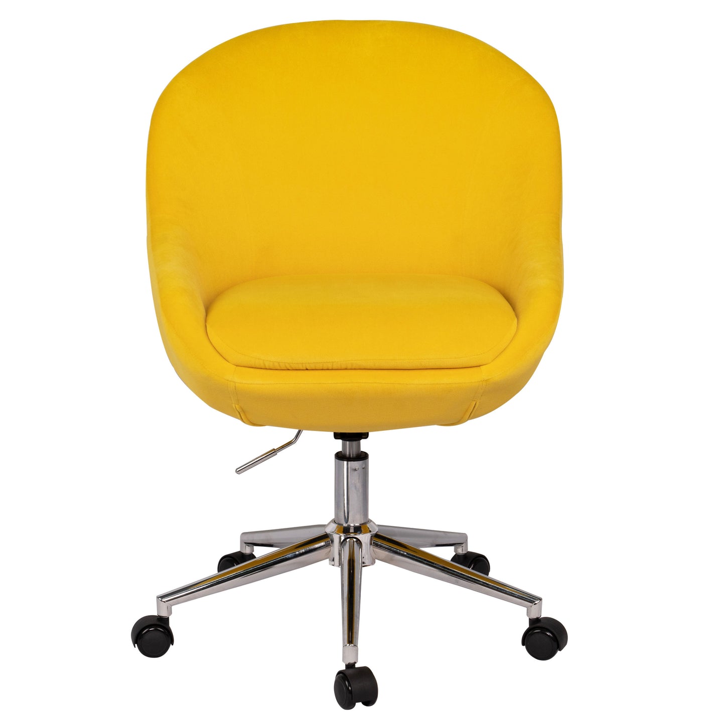 Home Office Chair, Velvet Office Chair, Adjustable Armchair Cute Desk Chair