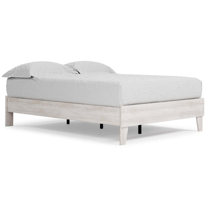 Ashley Paxberry White+Black Casual Full Platform Bed EB1811-112