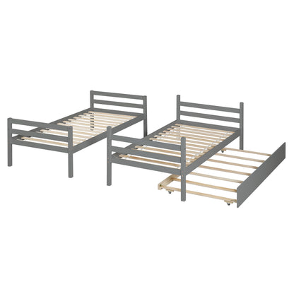 TWIN BUNKBED WITH TRUNDLE