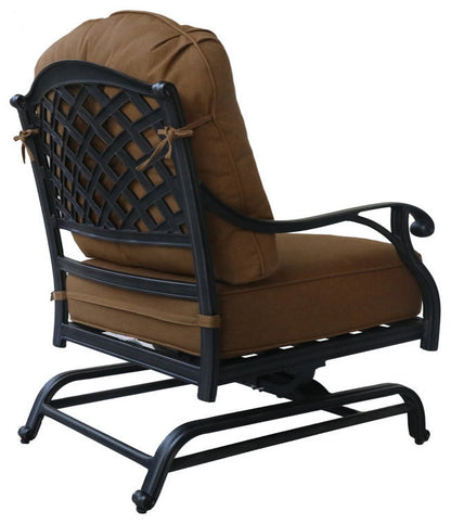 Club Motion Chair, Brown, Set of 2