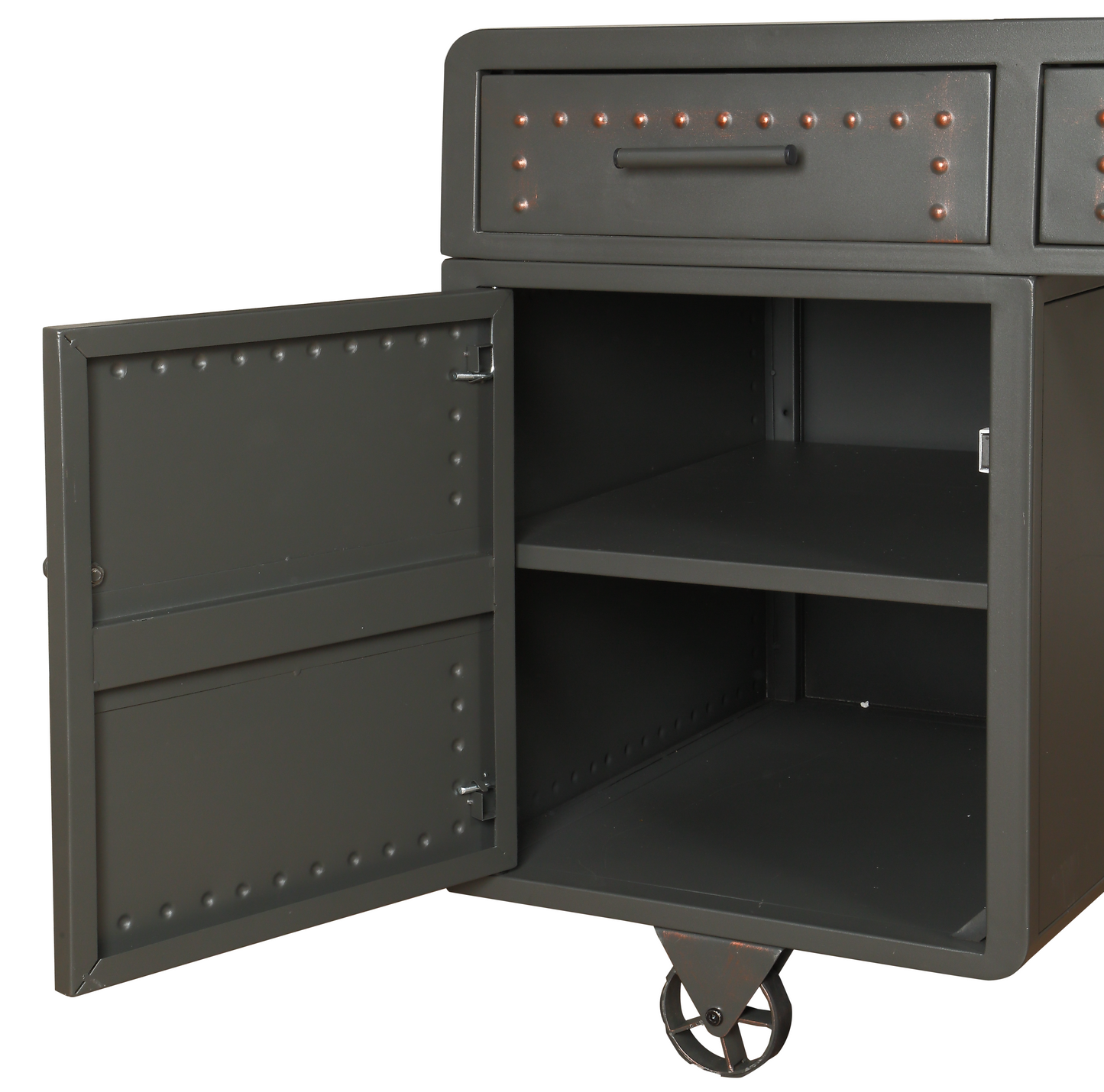 ACME Actaki Desk in Sandy Gray 92430