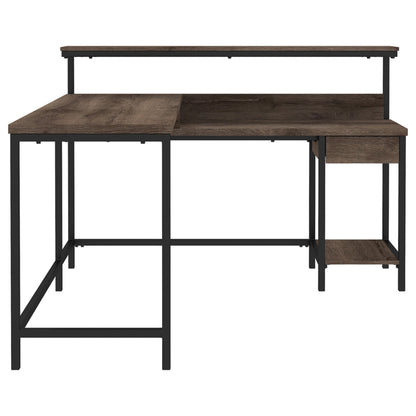 Ashley Arlenbry Contemporary Home Office L-Desk with Storage H275-24