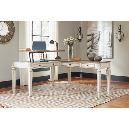 Ashley Realyn 2-Piece Casual Home Office Lift Top Desk H743H2