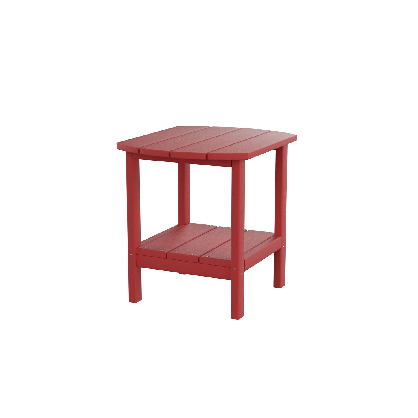 HDPE side table,adirondack table,porch table, patio table for outdoor and pool Red