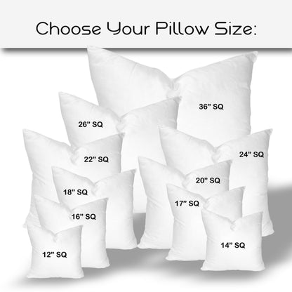 SANDY Indoor/Outdoor Soft Royal Pillow, Zipper Cover Only, 24x24