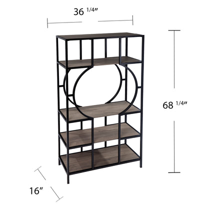 Tyberton 5-Tier Bookcase