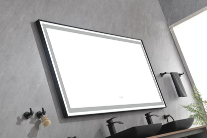 84*36 LED Lighted Bathroom Wall Mounted Mirror with High Lumen+Anti-Fog Separately Control

bedroom full-length mirror  bathroom led mirror  hair salon mirror