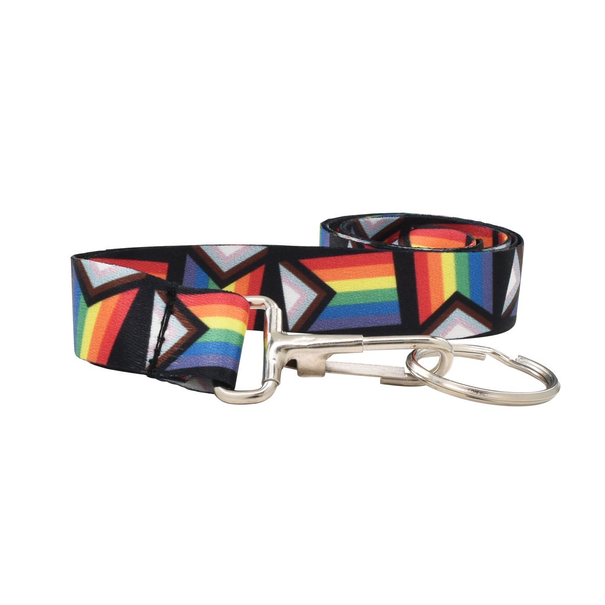 Daniel Quasar's "Progress Pride" Stripe Lanyards by Fundraising For A Cause