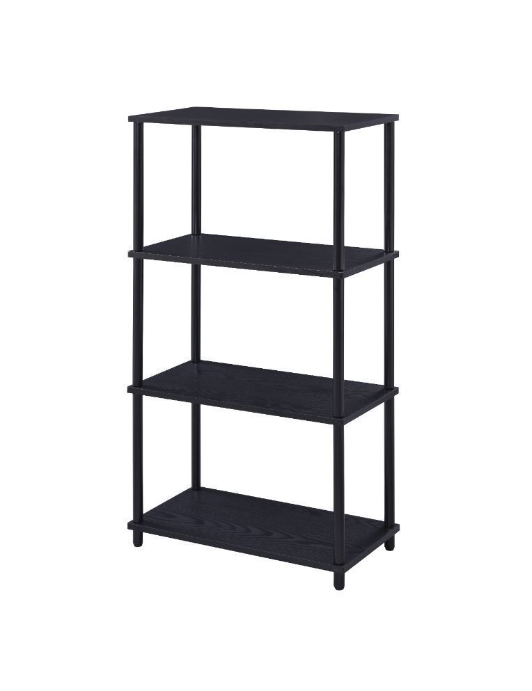 ACME Nypho Bookshelf, Black Finish 92739